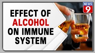 What does alcohol do to your immune system?