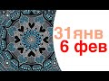 Что будет 31 января 6 февраля Новолуние 1 февраля год Тигра начало. гороскоп недели Чудинов