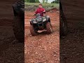 ￼ 2 Wheel Drive four wheeler hits thick mud