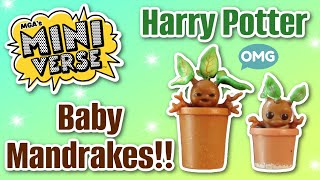 *NEW* Miniverse Harry Potter Back to Hogwarts - Baby Mandrakes!