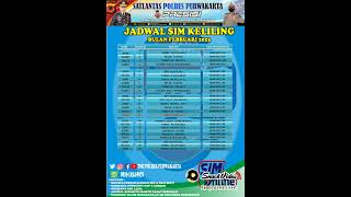 Jadwal Sim Keliling Purwakarta
