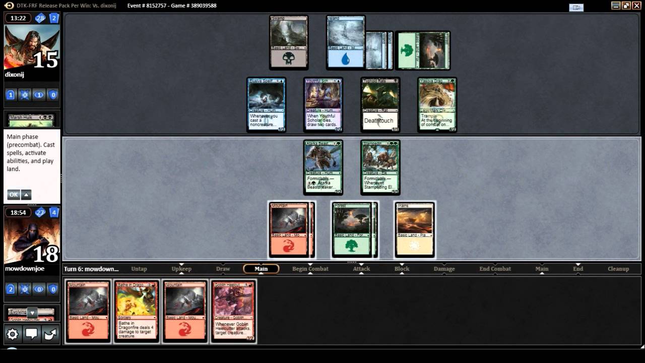 MowDownJoe on MtGO: Drafting Dragons of Tarkir