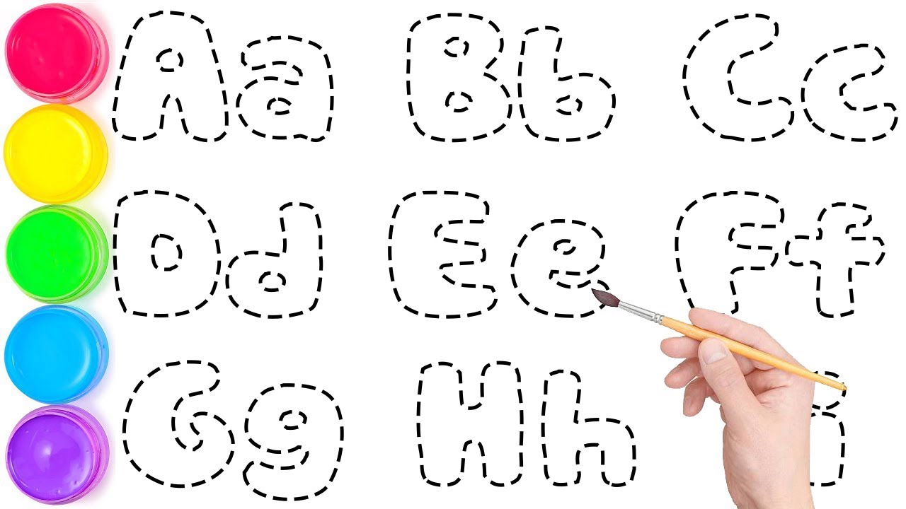 aa✳︎yu♡ Learn Alphabet A–Z with Colors 🎨🔤 | Colorful ABC Drawing for