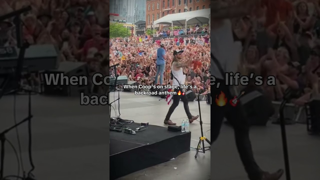 Nobody rocks a stage like Cooper Alan ⚡🎸