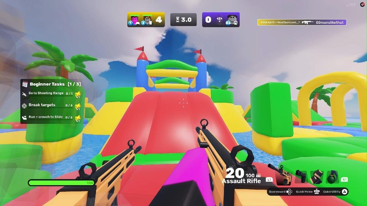Level 3 vs Level 127 in rivals - YouTube