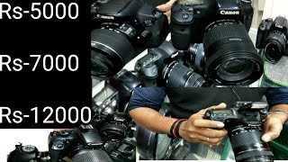 5000 rs Second Hand Camera For Vlogging | Camera market Delhi Chandni chowk |