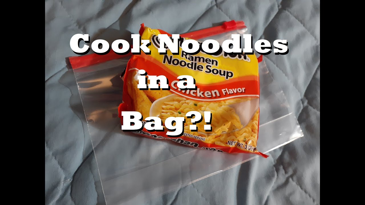 Cook Noodles in a Bag?! YouTube