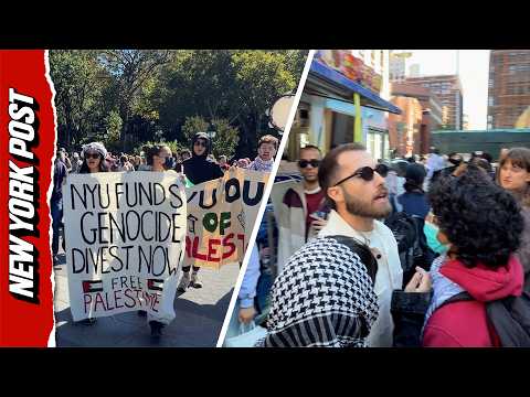 Anti-Israel Protests Break Out In NYC On Oct. 7 Anniversary