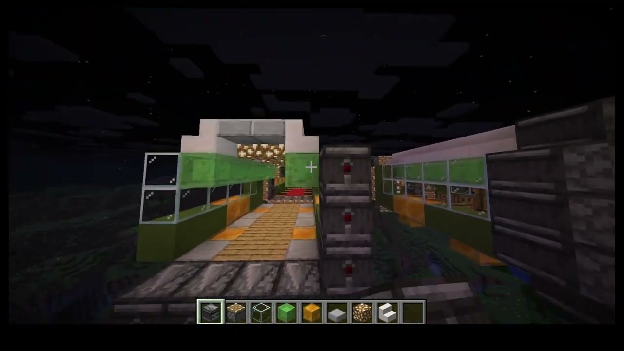 המצאתי רכבת במיינקראפט פרק2