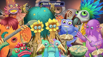 Cave Island recreated in MSM composer! (My take)