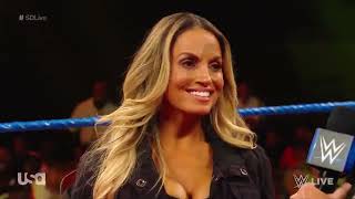 720Phd Wwe Smackdown Live 07 30 19 Trish Stratus Returns Vs Charlotte Flair At Summerslam