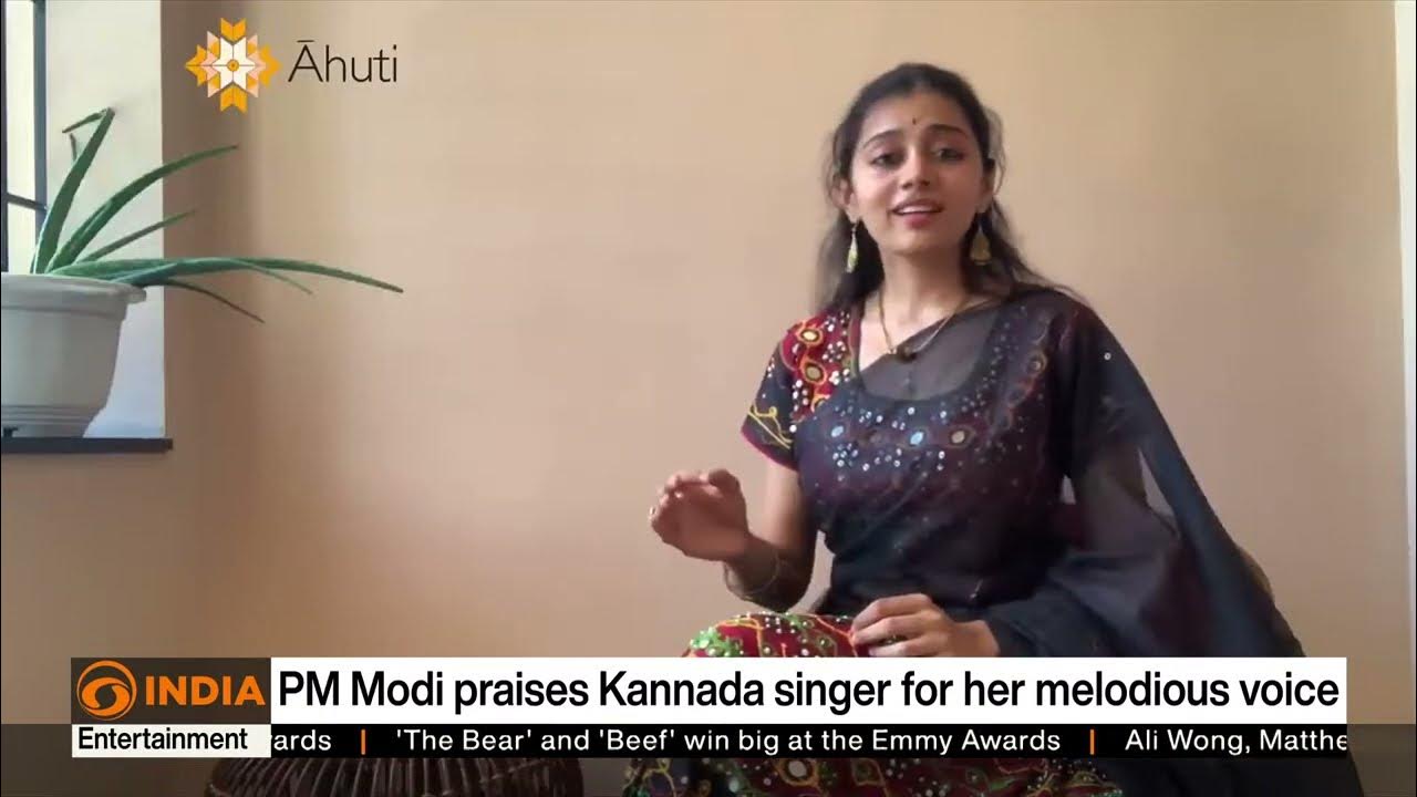 PM Modi Praises Kannada Singer For Her Melodious Voice DD India News pm-modi-praises-kannada-singer-for-her-melodious-voice-dd-india-news