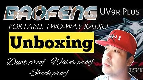 UV9R Plus | Unboxing | Ham Radio