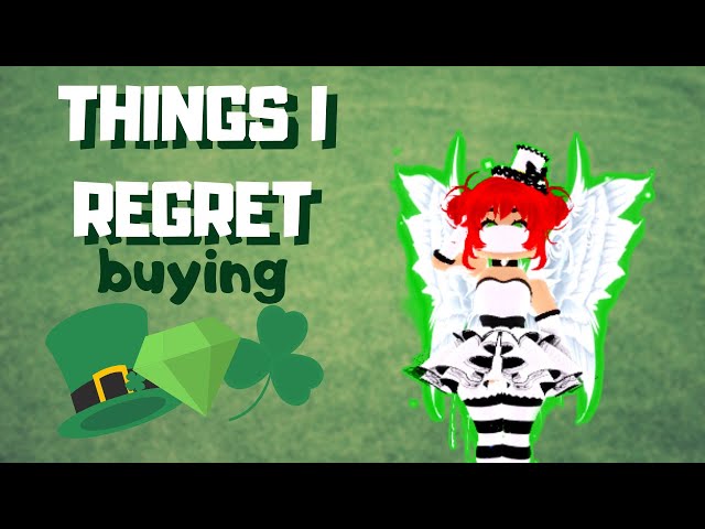 Things I Regret Buying In Royale High!