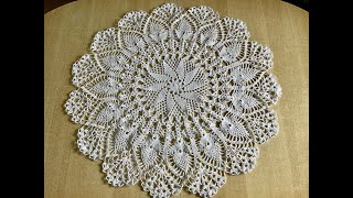 Tuto Nappe Ronde Au Crochet 