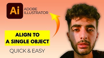 Align Multiple Objects to One in Illustrator (Key Object Trick)