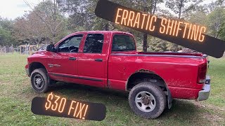 2005 Dodge Ram 2500 Shifting Problems ($30 Fix)