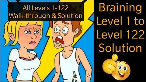 Braining Game All Levels 1-122 Solution & Walk-through | Tricky Test Guess Who | Puzzle Answers