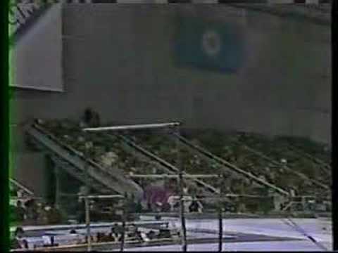 Julianne McNamara - 1981 Worlds EF - Uneven Bars