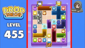 Drop The Cat level 455 solution