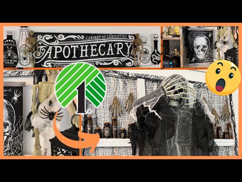 Video: Spooky Halloween Diy Decor On A Budget! Dollar Tree Halloween Decor Ideas