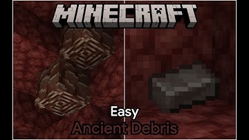 3 Cách Tìm Netherite Đơn Giản Trong Minecraft 1.20 | How To Find Ancient Debris/Netherite |