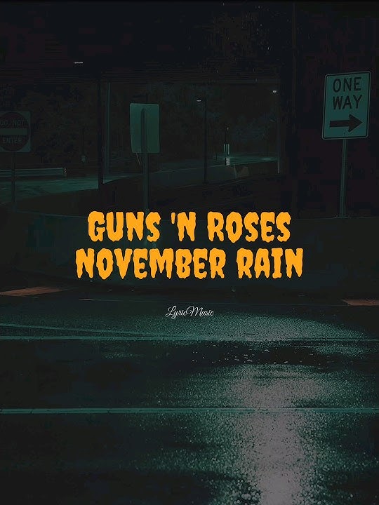 Story WA | Guns 'N Roses - November Rain #gunsnroses