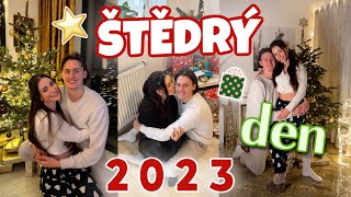 NÁŠ PRVNÍ SPOLEČNÝ ŠTĚDRÝ DEN! Vlog z Vánoc 2023 na novém bytě 😍