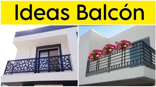 njIdeas BARANDALES MODERNOS PARA BALCÓN | barandas de herrería