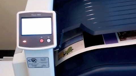 Xerox Phaser 7800 Auto Duplex 100lb Cover