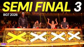 OMG! The Judges will NEVER Forget THIS Moment | BGT 2026 Semi Finals 3 All Performances