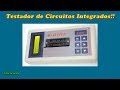 Testador de Circuitos integrados para bancada - CIs!