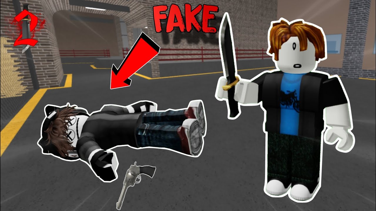 MM2 Nhưng Tôi Dùng Emote Giả Chết Để Troll Người Chơi