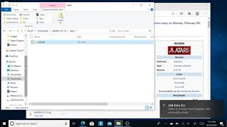 How to use atari emulator on a Nintendo Wii