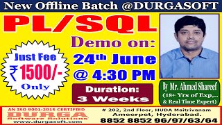 PL/SQL Offline Training @ DURGASOFT screenshot 5