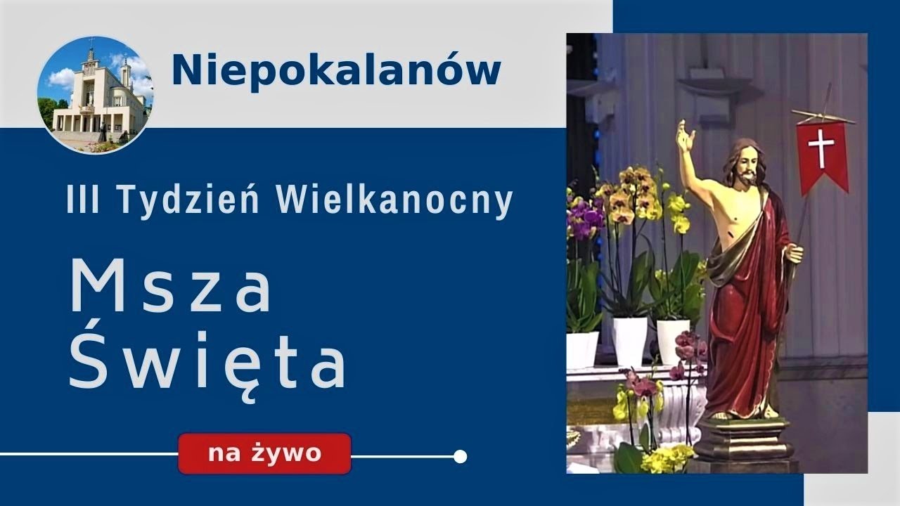 Msza Na Zywo 01 05 G 11 00 Niepokalanow Bazylika Youtube