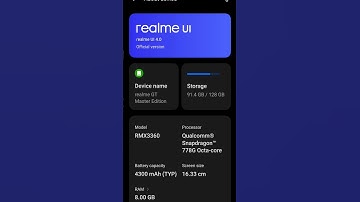 Realme Ui 4.0 Android 13 #shorts @techandtips93