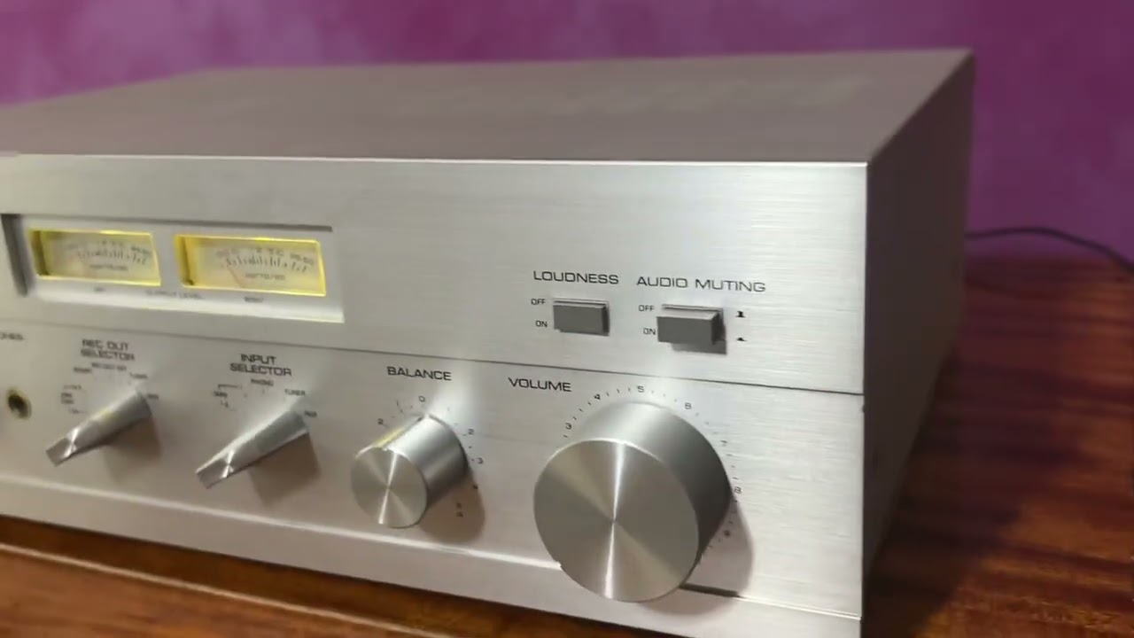 YAMAHA プリメインアンプ CA-G1 Усилитель Yamaha ca-G1 - YouTube