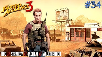 The Siege of Hill Station. Rescuing Biff // JAGGED ALLIANCE 3 // WALKTHROUGH // - 34