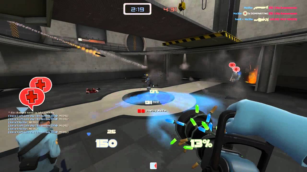 4v4 KoTH Ultiduo: TF2 [Commentary] - We walk out of spawn and then some people die