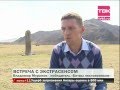 Владимир Муранов на месте силы в Хакасии.