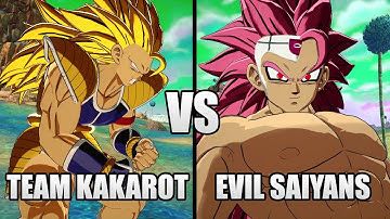 Team Kakarot VS Evil Saiyans (CPU VS CPU) - Dragon Ball Sparking! Zero Mods