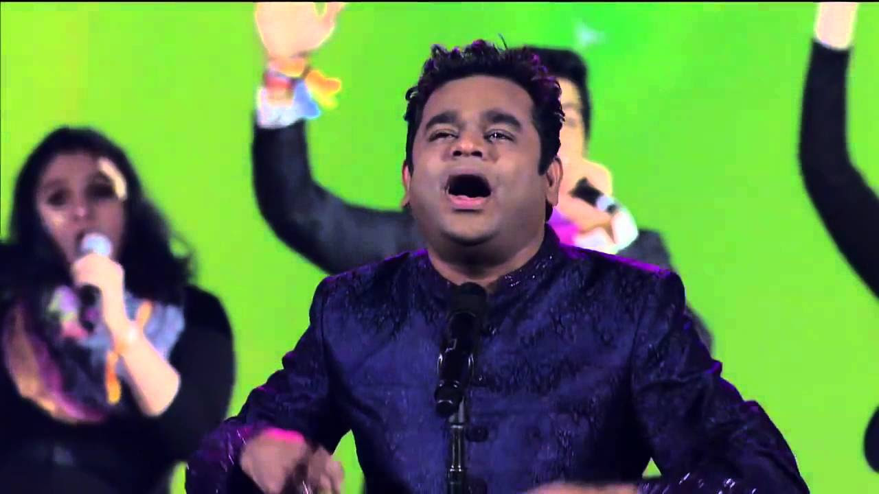 A R Rahman playing music Jai Ho song without instruments An unbelievable concert at CES 2016