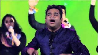 A. R. Rahman playing music Jai Ho (song), without instruments. An unbelievable concert at CES 2016