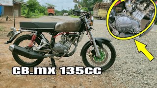 CB.mx 135cc // modifikasi motor klasik