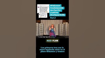 Pt2 Poi Fundamentals Are Fun Pt1: 5 Left Overhand Drills #español #poi #PoiSpinning #PoiDance