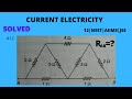 12| Current Electricity | Mirror symmetry resistance | Star Delta Transformation |12 HSC NEET JEE