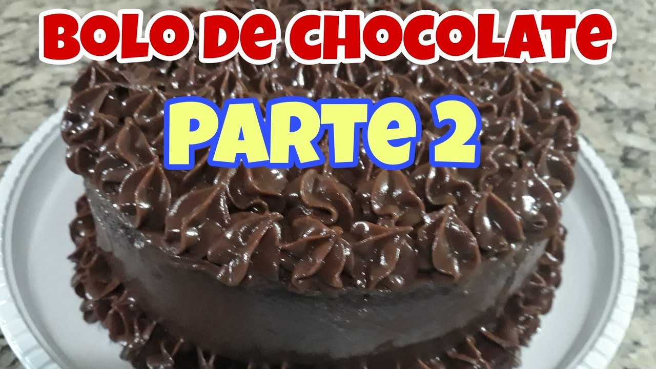 Cobertura de brigadeiro em ponto de bico e recheio de ganache meio amargo! Bolo passo a passo!