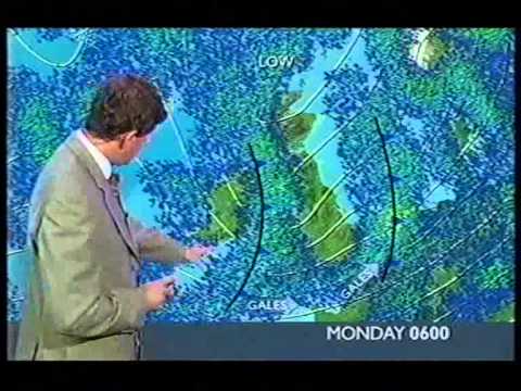 BBC Weather 2nd November 2003