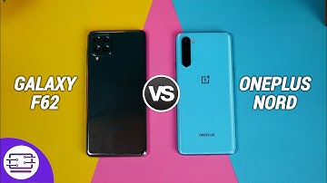 Samsung Galaxy F62 vs OnePlus Nord Speedtest Comparison! 🔥🔥🔥